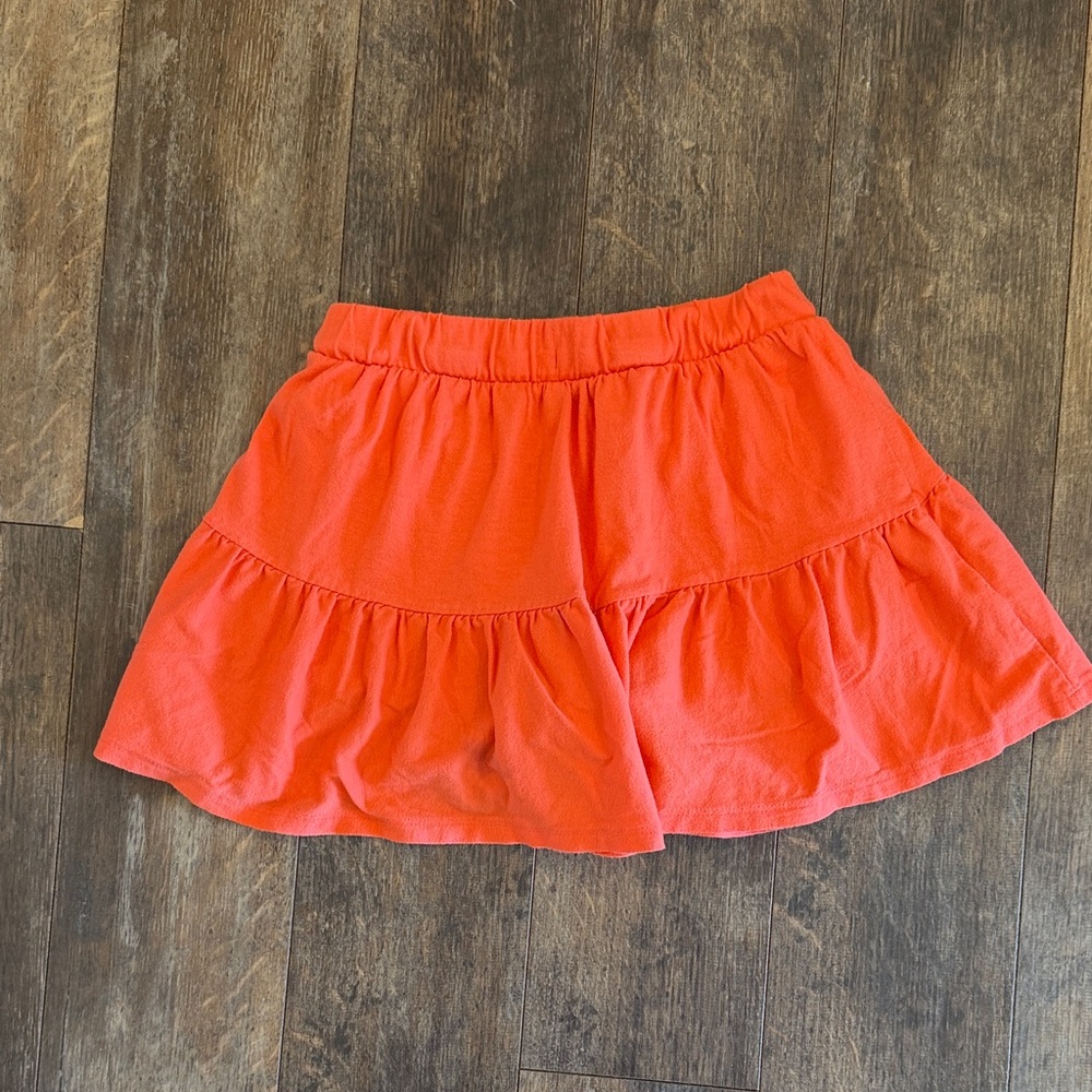 Cat & Jack Bright Orange Skort - Picture 5 of 6